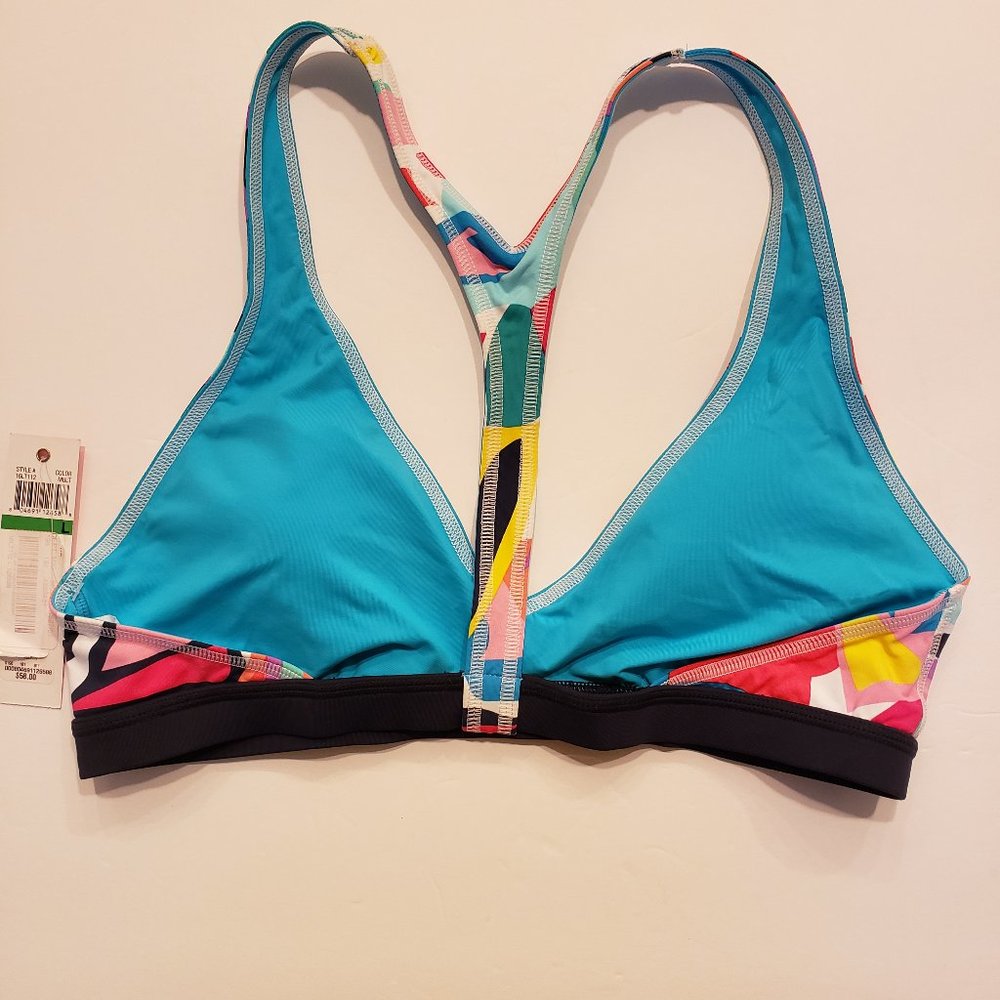 Anne Cole Locker Racerback Active Swim Top - Picture 9 of 16
